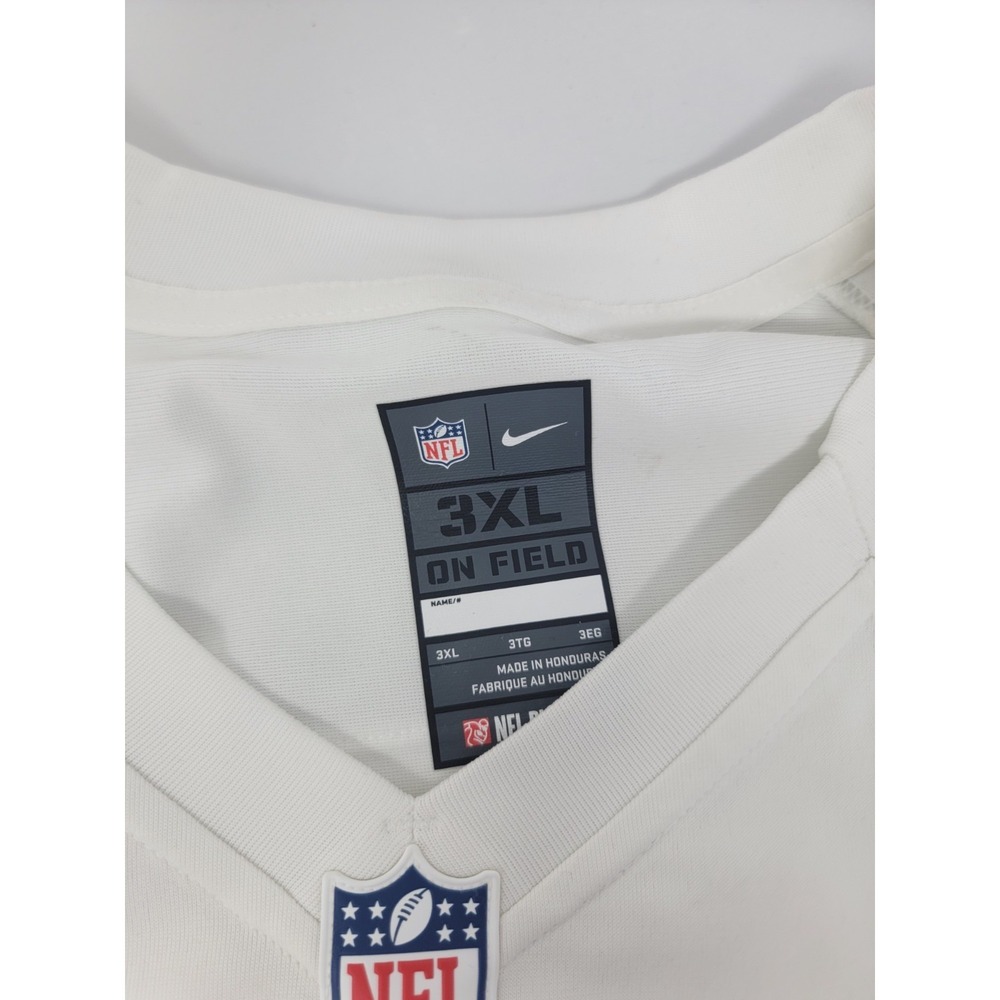 Nike ON FIELD NFL Washington Redskins Sean Taylor #21 Jersey White Size 3XL - Picture 4 of 6